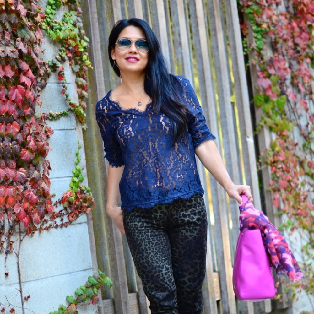 Joie Brand Lace Top
